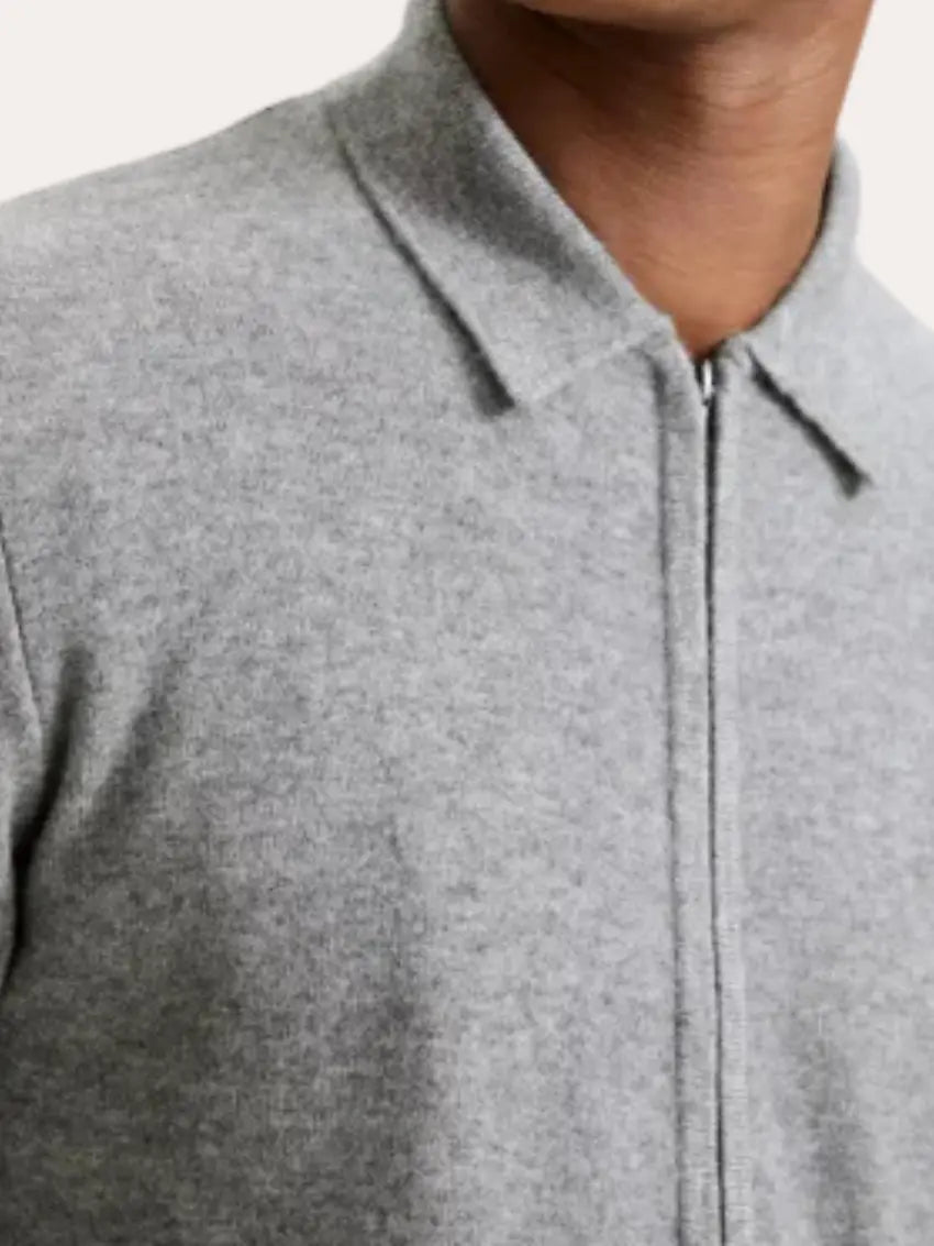 Cashmere Jakke Grå