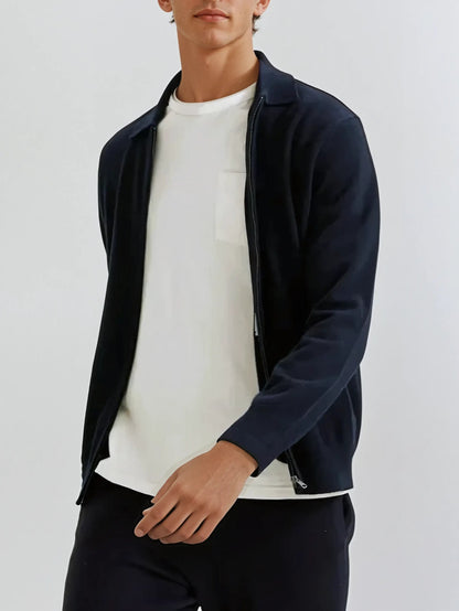 Cashmere Jakke Marineblå