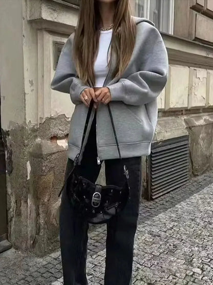 Alexandra™ | Hættetrøje Casual Jakke