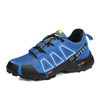 Waterproof Hiking Shoes Men‘s Outdoor Trekking Sneakers Mountain Climbing Camping Trainers Hunting Tactical Boots Bike Shoe Male